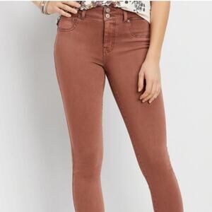 NWT Maurices Denim Flex High Rise Jegging Size 16W Short